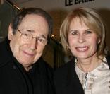 Robert Hossein et Candice Patou au défilé Franck Sorbier hier à Paris