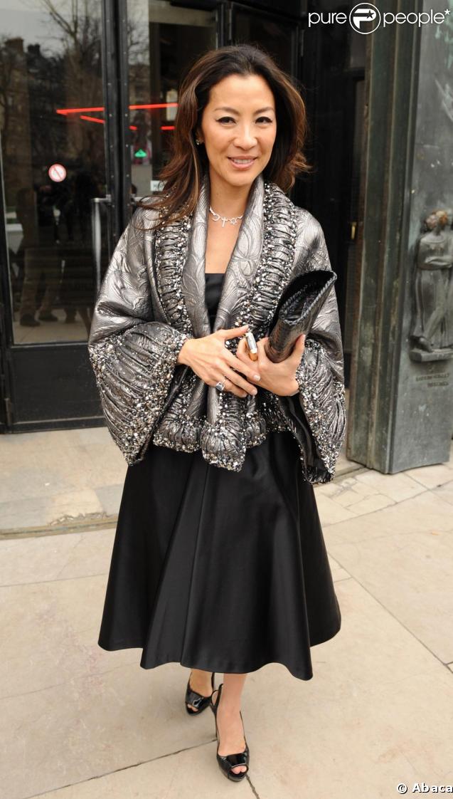 Michelle Yeoh au défilé Elie Saab