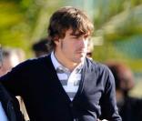 Fernando Alonso aux obsèques de son père spirituel