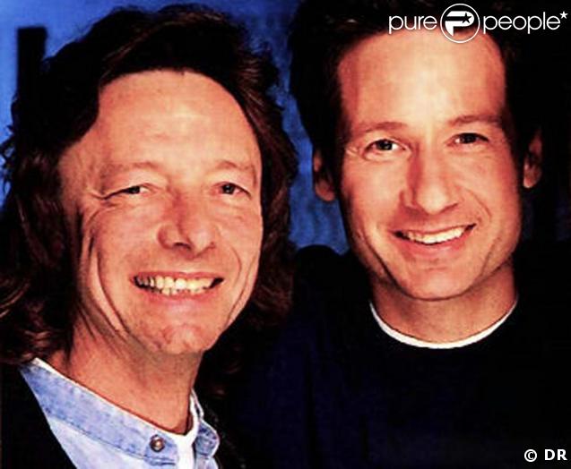 Kim Manners aux côtés de David Duchovny