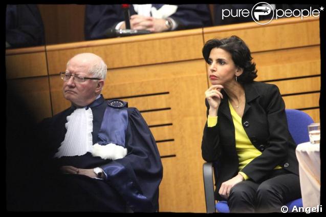 Rachida Dati à Strasbourg. 30/01/09