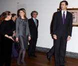 Letizia d'Espagne et son époux Felipe ont illuminé le musée du Prado ce matin