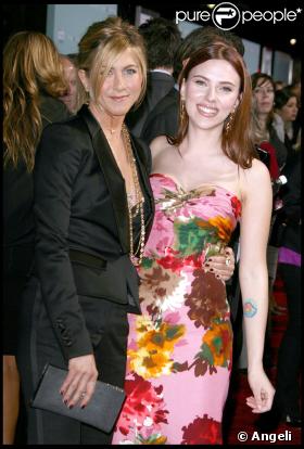Scarlett Johansson et Jennifer Aniston