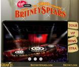 Préparation de la scène pour la première de Circus Tour