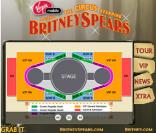 Préparation de la scène pour la première de Circus Tour : le plan 