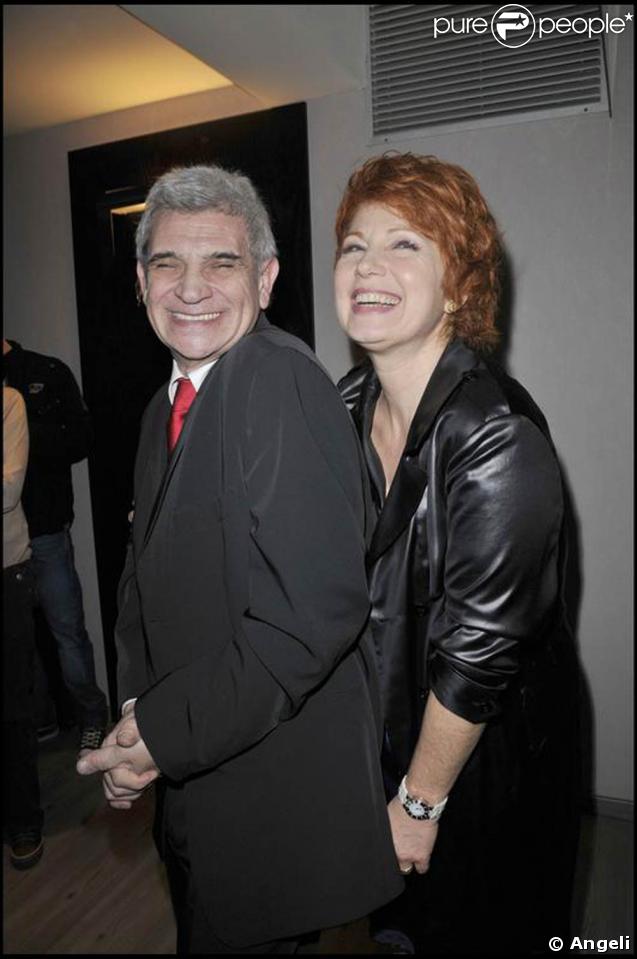 Véronique Genest et son époux.