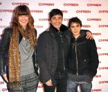 Daphné Burki, Ariel Wizman et son fils  