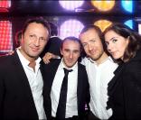 Dany Boon et sa femme, Elie Semoun, Arthur