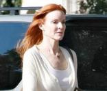 Marcia Cross sort d'une séance shopping chez Gap (Santa Monica), avant-hier 
