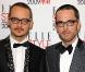 Les célèbres créateurs Victor and Rolf ! A moins que ce ne soit Rolf et Victor... 
