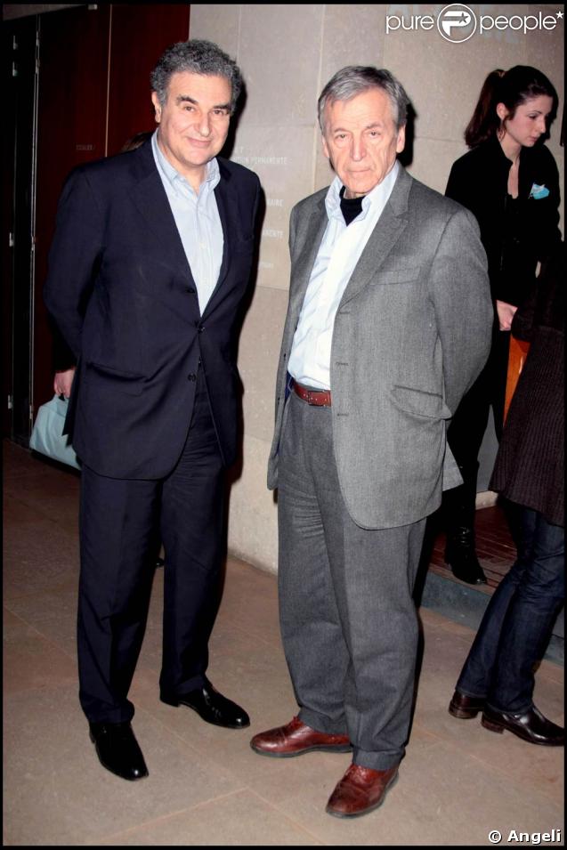 Serge Toubiana et Costa-Gavras, très peinés de la disparition de leur ami Claude Berri 