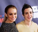 Lindsay Lohan et Samantha Ronson en janvier 2009 à Washington 