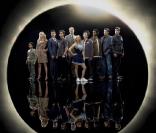 Hayden Panettiere avec le casting de la série Heroes 