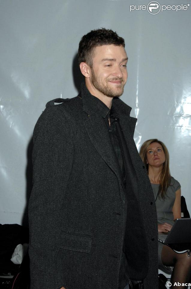 Justin Timberlake backstage