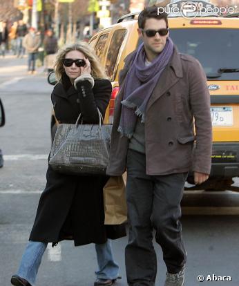 Ashley Olsen et son petit ami Justin Bartha
