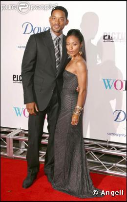 Will Smith et Jada Pinkett Smith en 2008