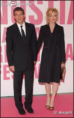 Antonio Banderas et Melanie Griffith en 2008. Ils ne sont plus aussi collés mais partagent toujours une folle passion.