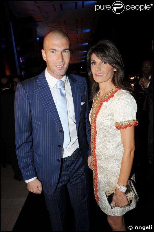 Zinedine Zidane couple