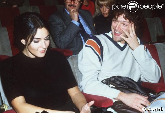 Vincent Cassel et Monica Bellucci en 1995, tels deux jeunes étudiants amoureux ! 