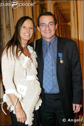 Nathalie Marquay et Jean-Pierre Pernaut en 2004.