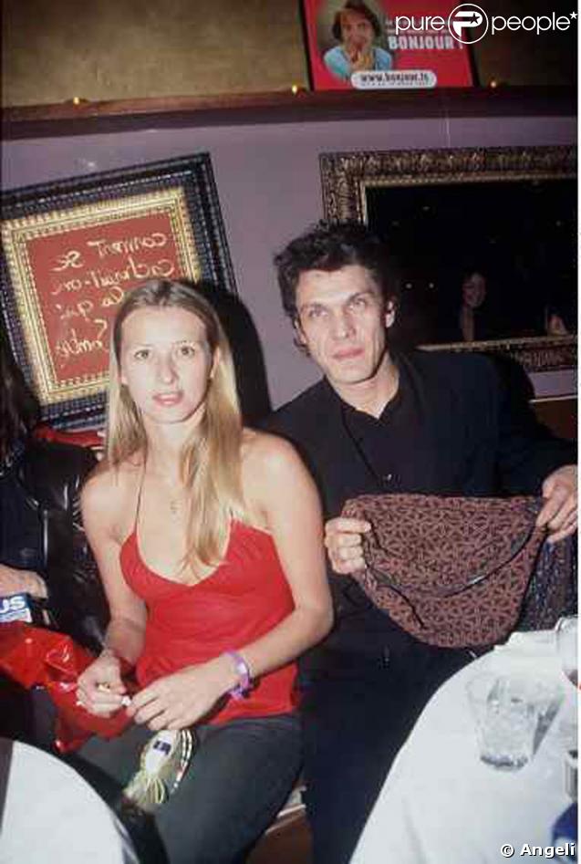 Marc Lavoine et sa jolie Sarah en 2000
