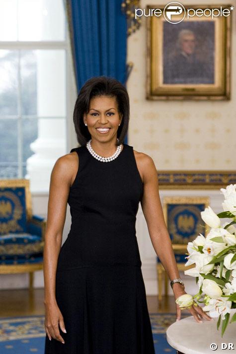 Portrait officiel de Michelle Obama