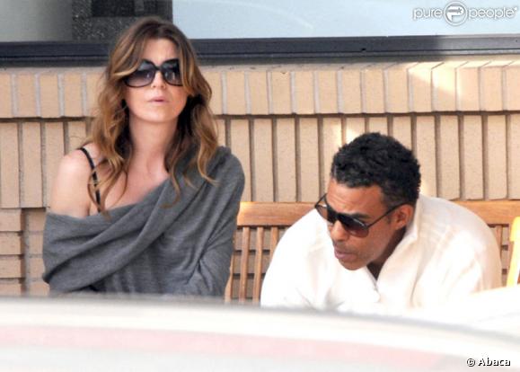 Ellen Pompeo et son mari n'ont pas grand chose à se dire 