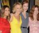 Eva Longoria, Felicity Huffman, Marcia Cross et Dana Delany lors de l'avant-première de "Phoebe in Wonderland", hier soir, au WGA de Beverly Hills