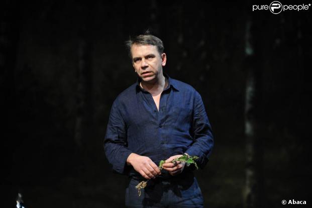 Philippe Torreton joue  au théâtre des Bouffes du Nord à Paris  