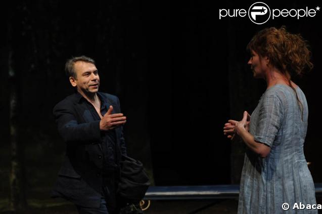 Philippe Torreton joue  au théâtre des Bouffes du Nord à Paris  