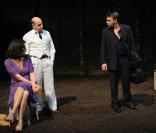 Philippe Torreton joue aux côtés de Didier Benureau et de  Marie Bunel au théâtre des Bouffes du Nord à Paris  