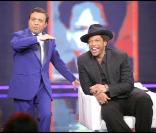 Gary Dourdan, invité de l'émission italienne diffusée sur Italia 1 Chiambretti Night le 4 mars 2009