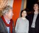 Sempé, Anne Goscinny (la fille de son père René) et le petit Maxime Godart (héros du prochain film éponyme) étaient hier à l'exposition consacrée au Petit Nicolas, à la Mairie de paris, à l'occasion du 50ème anniversaire du petit personnage