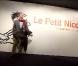 Sempé était hier à l'exposition consacrée au Petit Nicolas, à la Mairie de paris, à l'occasion du 50ème anniversaire du petit personnage