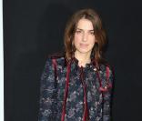 Joana Preiss lors du photocall du défilé Chanel au Grand Palais, le 10 mars 2009
