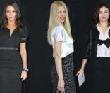 Virginie Ledoyen, Claudia Schiffer et Olga Kurylenko au défilé Chanel, 10 mars 2009 
