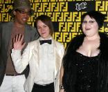 Beth Ditto et son groupe The Gossip à la soirée Fendi mercredi soir au VIP
