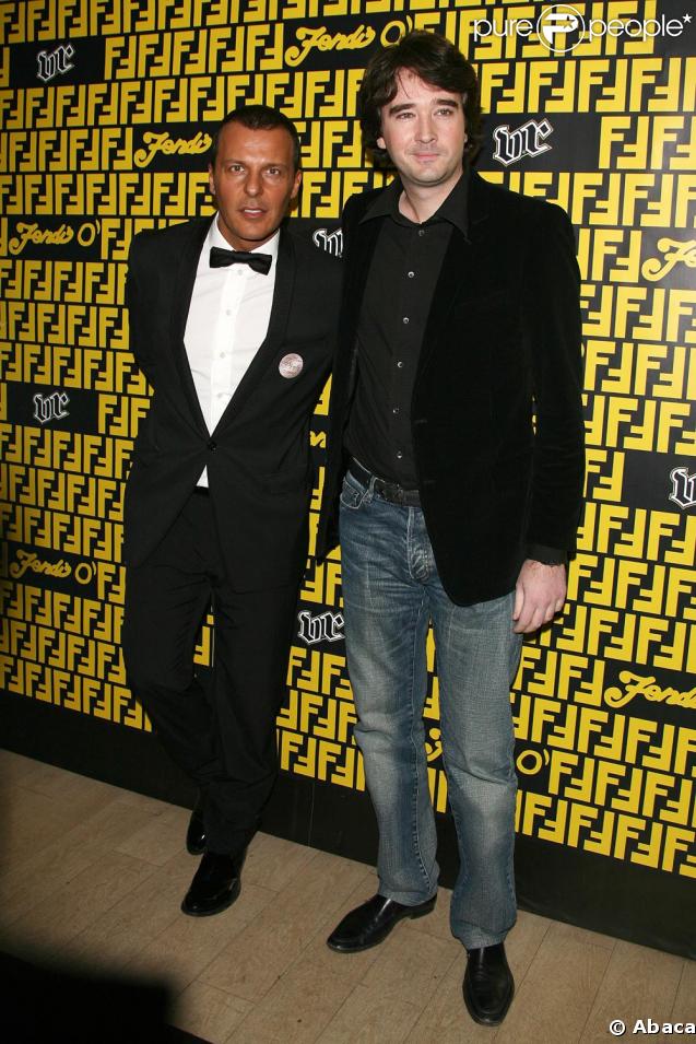 Jean Roch et Antoine Arnault à la soirée Fendi mercredi soir au VIP