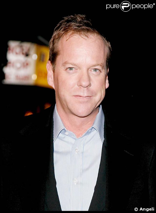 Kiefer Sutherland, au Vue West End de Londres, à l'occasion de l'avant-première anglaise de 