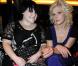 Beth Ditto à Paris au défilé Sonia Rykiel avec Micky Green est adepte des robes courtes ! 