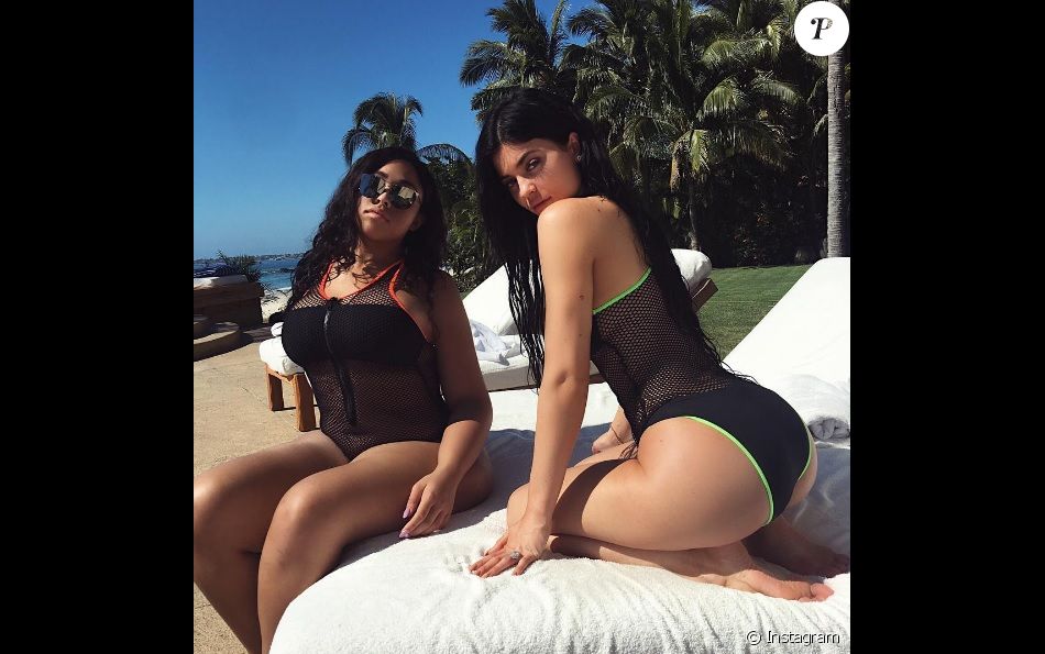 Kylie Jenner et sa BFF Jordyn Woods sur une photo publiée sur Instagram le 4 janvier 2017
