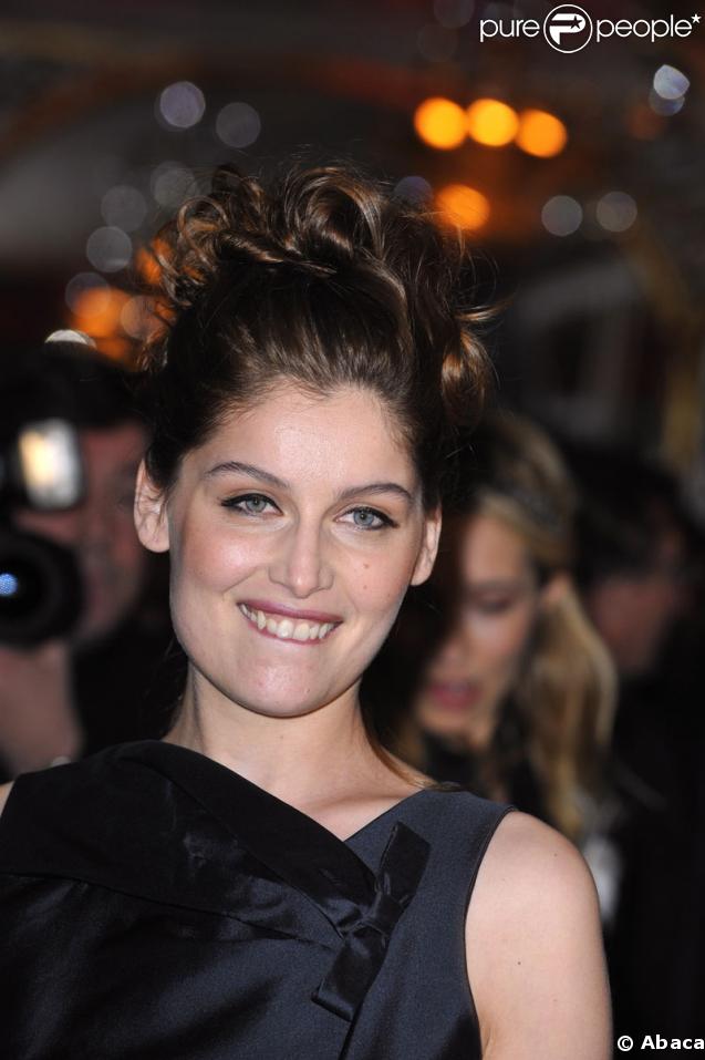 La comédienne et mannequin Laetitia Casta le 30 janvier 2009 