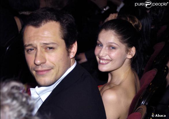 La comédienne et mannequin Laetitia Casta et l'acteur italien Stefano Accorsi, un couple très glamour formé en 2003