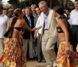 Le prince Charles au village amazonien de Maguari : chaud bouillant !
