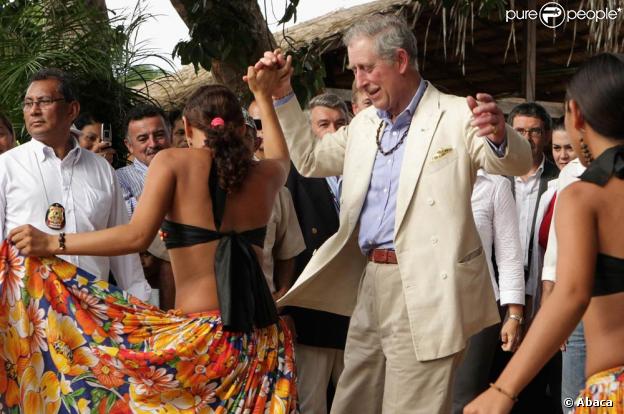Le prince Charles au village amazonien de Maguari : chaud bouillant !