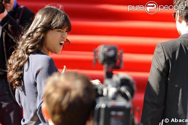 Michelle Rodriguez pour la première Lilloise de Fast & Furious 4 