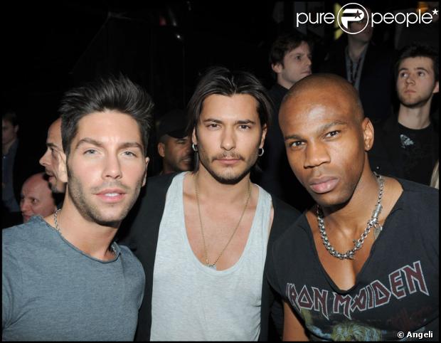 Le grand John-David de Secret Story à l'anniversaire de NRJ 12, le 18 mars au VIP Room Theater.