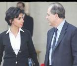 Rachida Dati sort du conseil des ministres. 18/03/09
