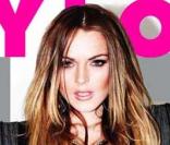 Lindsay Lohan fait la couverture du magazine Nylon du mois d'avril 2009