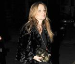 Geri Halliwell allant dans un night-club de Londres